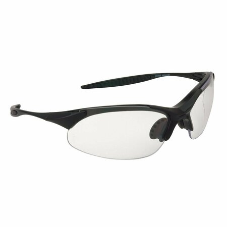 SUNBELT Safety Glasses, Cobra, Half Frame 2.45" x5.65" x1.6" A-B1SG1524